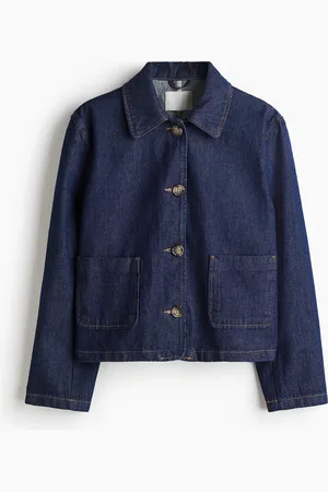 H&M Jas van keper met kraag