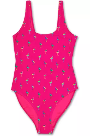 Happy Socks Dames Badpakken - Flamingo Swimsuit