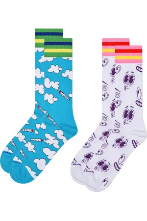 Happy Socks 2-Pack Mary Jane Socks