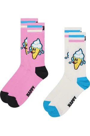 Happy Socks 2-Pack Ice Cream Cone Socks
