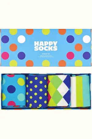 Happy Socks 4-Pack Big Dot Socks Gift Set