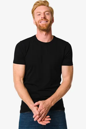 HEMA Heren T-shirt Slim Fit O-hals