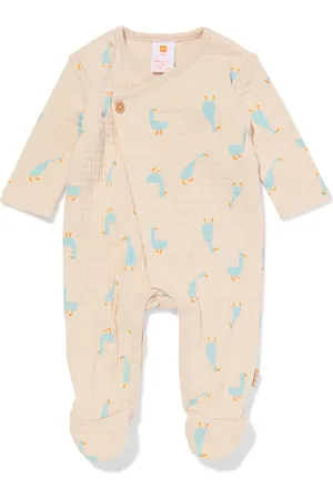 HEMA Baby Overslagboxpak Katoen Ganzen