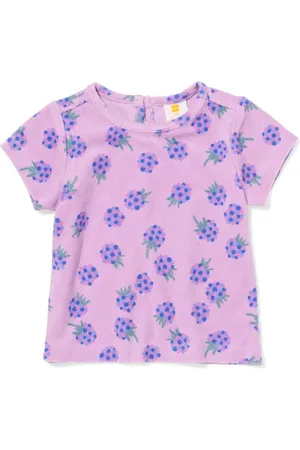 HEMA Baby T-shirt Badstof Bessen