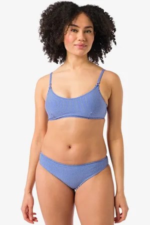 HEMA Dames Bikinibroekje Seersucker