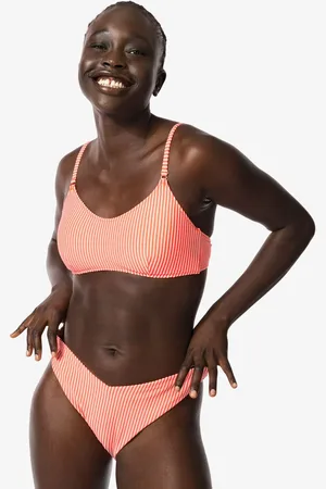 HEMA Dames Bikinibroekje Seersucker