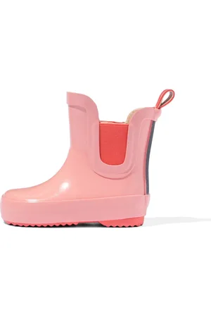 HEMA Baby Regenlaarzen Rubber Roze