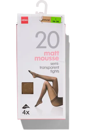 HEMA 4-pak Mat Pantys 20 Denier