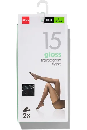 HEMA Pantys Glanzend 15denier - 2 Stuks