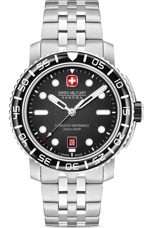 Swiss Military Hanowa SMWGH0001702 Black Marlin Horloge