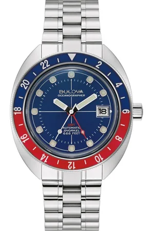 BULOVA Archive Series 96B405 Oceanographer GMT Horloge