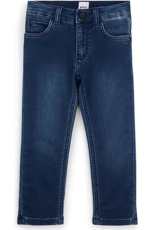 HUGO BOSS Kinderjeans van blauw stretchdenim