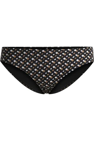 HUGO BOSS Bikinibroekje met monogramprint en logobedeltje