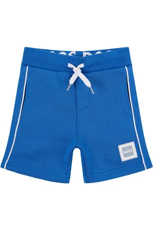 HUGO BOSS Kindershorts van een katoenmix met logopatch