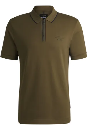 HUGO BOSS Porsche x BOSS polo van stretchkatoen