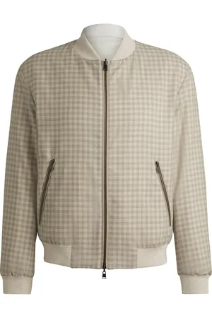 HUGO BOSS Omkeerbare jas met waterafstotende laag