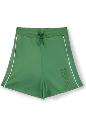 HUGO BOSS Kindershort met trekkoord en logostiksel