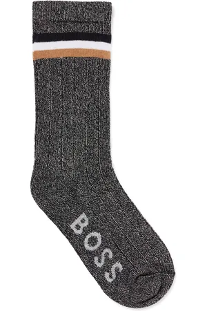 HUGO BOSS Kindersokken van een katoenmix met kenmerkende strepen en logo