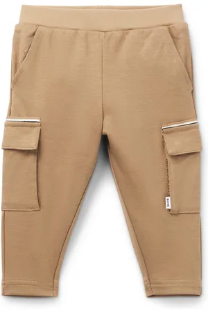 HUGO BOSS Cargobroek voor kinderen van stretchpiqué met logolabel