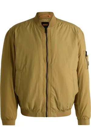 HUGO BOSS Waterafstotend bomberjack met logopatch