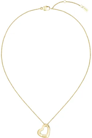 HUGO BOSS Goudkleurige ketting met hartvormige hanger
