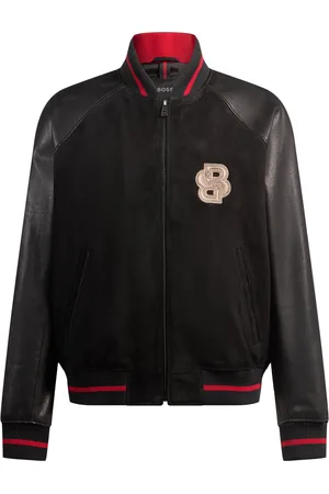 HUGO BOSS BOSS x Creation of the Gods-jas in collegestijl met borduursel