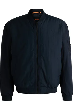 HUGO BOSS Waterafstotend bomberjack met logopatch