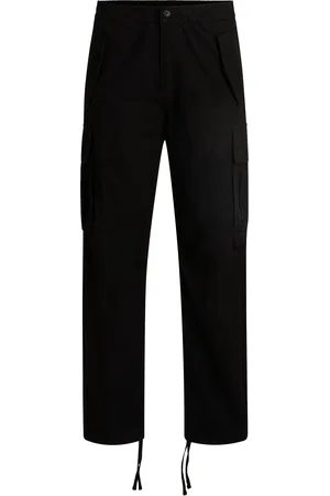 HUGO BOSS Baggy-fit cargobroek van ripstopkatoen