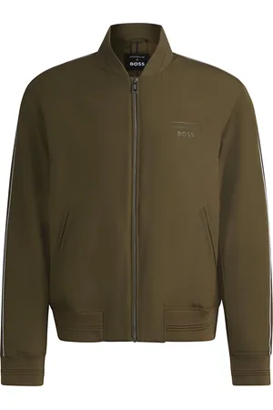 HUGO BOSS Porsche x BOSS canvas jack met gestreepte details
