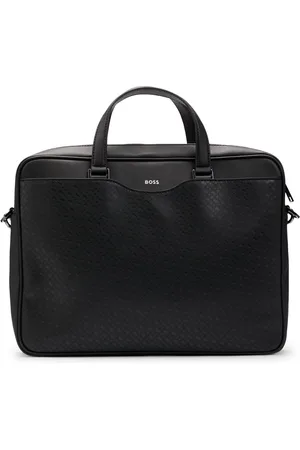 HUGO BOSS Aktetas met monogrampaneel