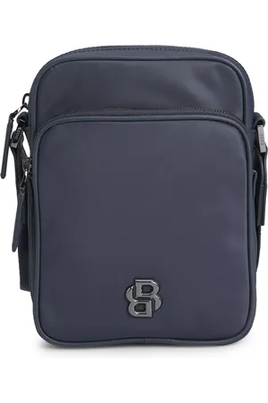HUGO BOSS Reportertas van keperstof met Double B-monogram