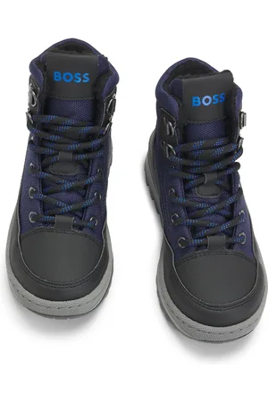 HUGO BOSS Waterafstotende kinderlaarzen met voering van imitatieshearling