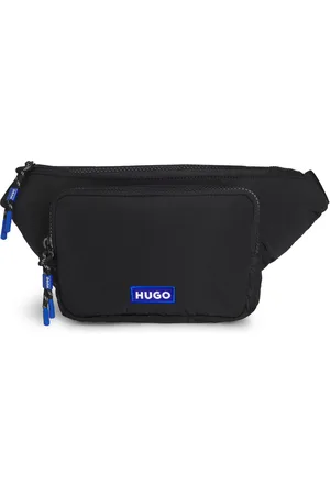 HUGO BOSS Heuptas met rits en geborduurde logopatch