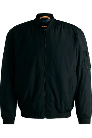 HUGO BOSS Waterafstotend bomberjack met logopatch