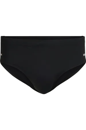 HUGO BOSS Zwemslip van jersey met kenmerkende strepen en logo