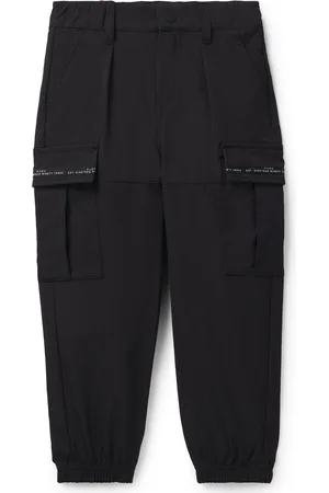 HUGO BOSS Cargobroek voor kinderen met logo’s op de zakken