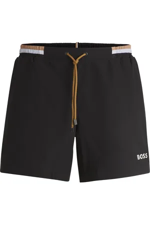 HUGO BOSS Zwemshorts van ripstopmateriaal met contrastlogo