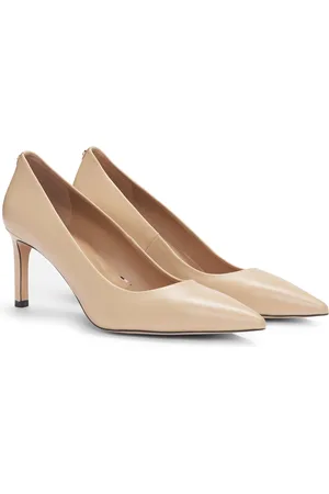 HUGO BOSS Pumps van nappaleer met hak