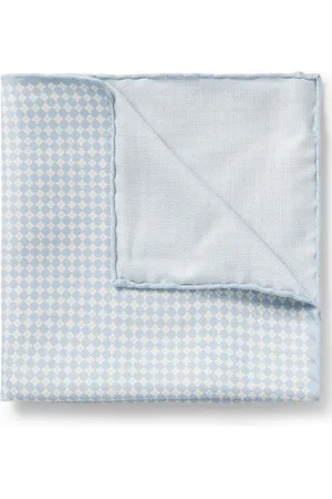 HUGO BOSS Zijden pochet met digitale print
