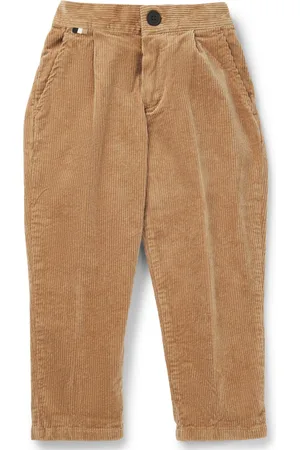 HUGO BOSS Kinderbroek van katoenen corduroy met stretch