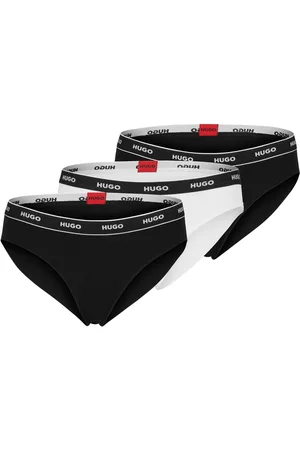 HUGO BOSS Set van drie slips van stretchkatoen met logotailleband