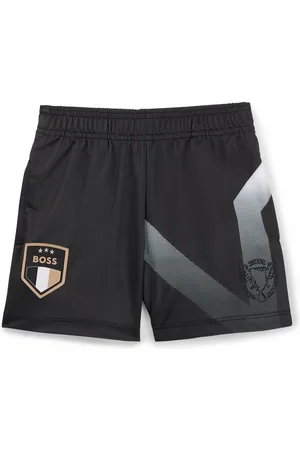 HUGO BOSS Kindershorts van stretchmateriaal met dégradé-artwork