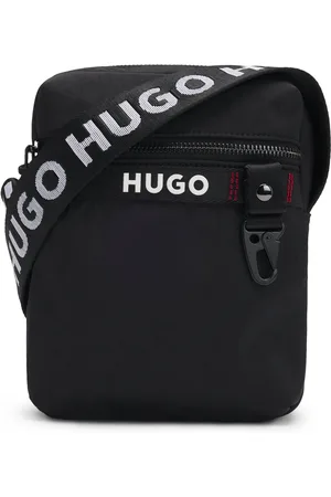 HUGO BOSS Reportertas met verstelbare band met merkaccent en ritssluiting