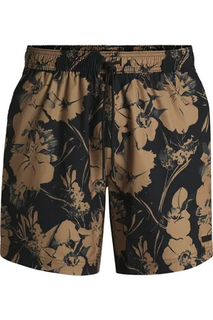 HUGO BOSS Zwemshorts met bloemenprint en zijstreep