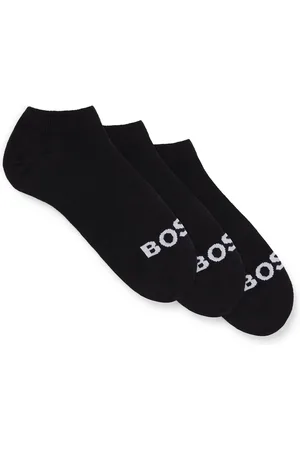 HUGO BOSS Set van drie paar enkelsokken met contrastlogo’s