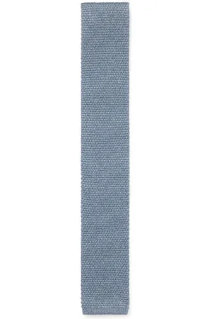 HUGO BOSS Jacquardgebreide stropdas van zijde