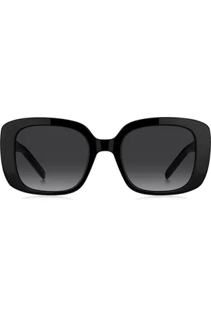 HUGO BOSS Zonnebril van acetaat met Double B-monogram