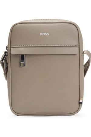HUGO BOSS Reportertas met kenmerkende streep en logodetail