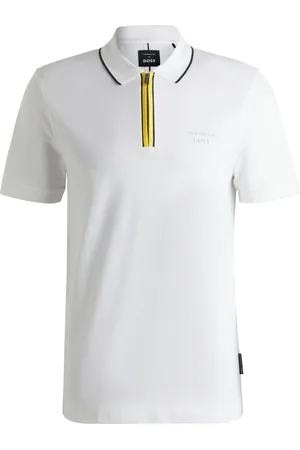 HUGO BOSS Porsche x BOSS polo van stretchkatoen