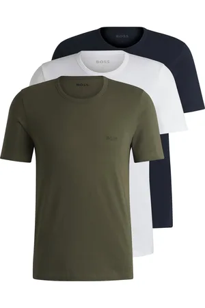 HUGO BOSS Set van drie underwear T-shirts met logostiksels